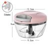 Zhaoran Manual Pull-String Garlic Chopper 500ml