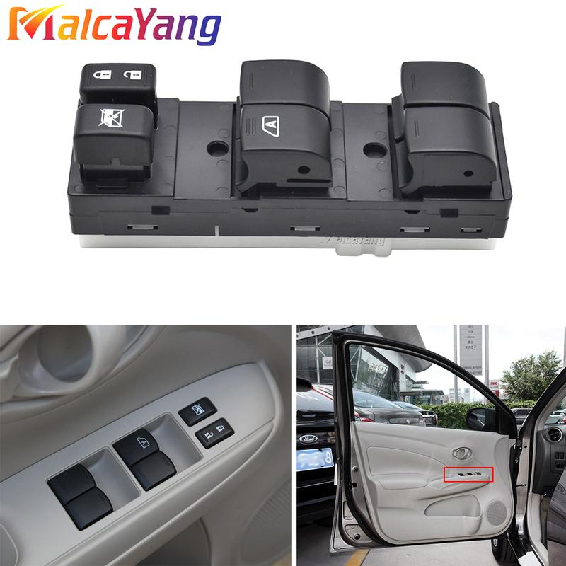 Front Left Electric Power Window Master Control Switch FOR NISSAN SUNNY PRC MAKE N17ZGL  2010- NO.25401-3AW0A Car Accessorie