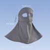 Sun Proof Women Summer Sunscreen Mask Face Cover UV Protection Neck Gaiter  Travel