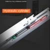 2Pc/1Pair Rebound Press Push To Open Under Mount Furniture Kitchen Bath Drawer Slide Rail Runner Dtc Brand 25Kg