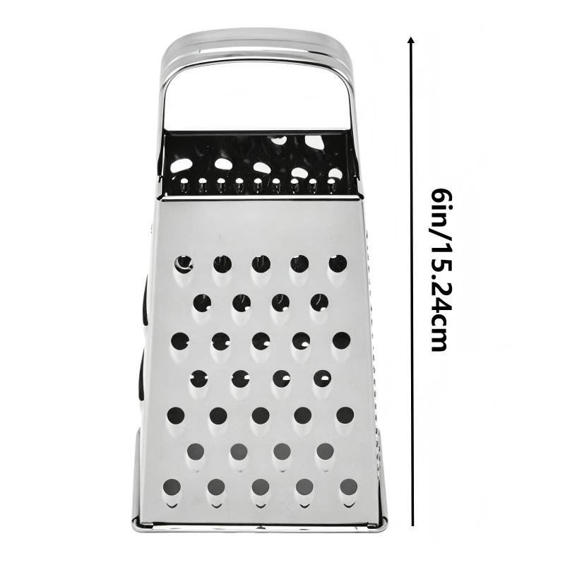 4-Side Multifunctional Manual Vegetable Grater Chopper Stainless Steel Tool for Kitchen Cheese Vegetable Cutting Prep A1