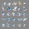 50 Pigeon Graffiti Cartoon Animal Stickers for Kids – Waterproof DIY Guka Suitcase & Water Bottle Decor