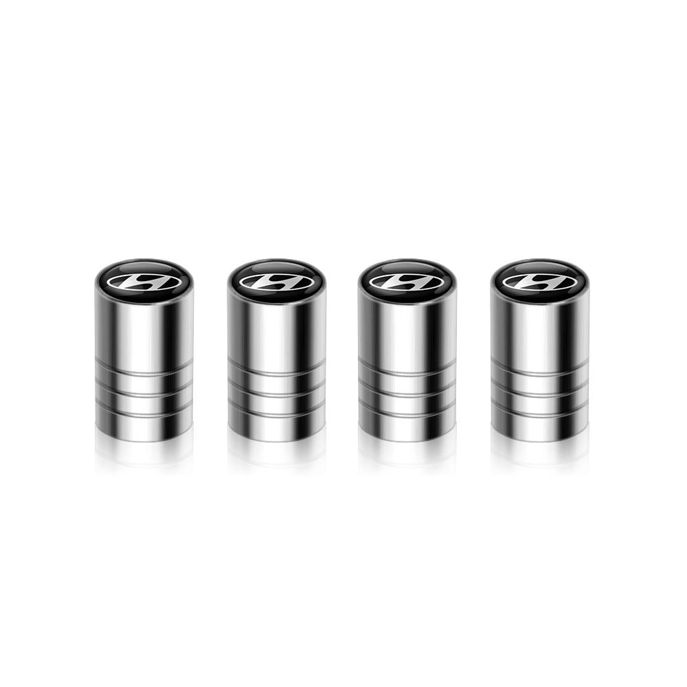 4Pcs Auto Tire Valve Caps Tyre Air Stem Covers Car Accessories For Hyundai Accent Elantra Wagon Sonata i10 i20 i30 ix35 Veracruz RR66