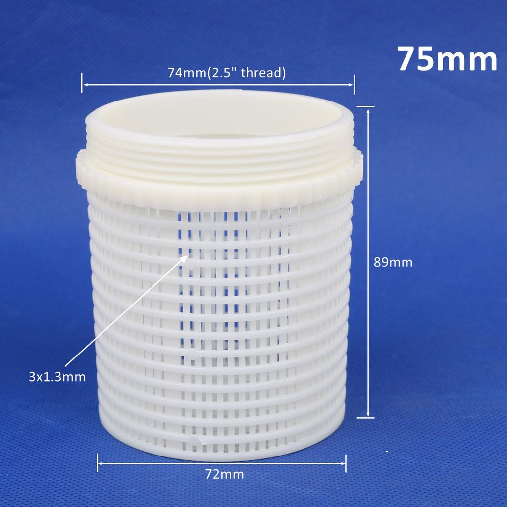 20~75mm ABS Plastic Filter Garden Irrigation Water Pipe Aquarium Water Tank Filter Water Pump Filter Fittings