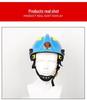 Flood & Rescue Flame-Retardant Safety Helmet: Anti-Smash, Impact Resistant & Shockproof.
