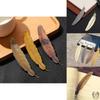 Ethnic Retro Metal Feather Bookmark With Electroplated Finish For Diy Crafts And Student Gifts