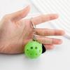 Creative Pickleball Racket Metal Keychain Colorful Hollow Golf Ball Keychains Dink Ball Fans Party Gift Bag Pendant
