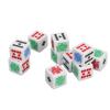 20 Pieces 6 Sided Poker Dice Acrylic Game Dice Set Great for Poker Games Party Supplies Birthday