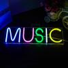 LED Neon Light Signs: Multi-color Acrylic Party Decor