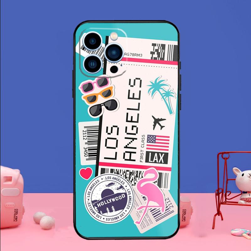 SYDNEY BOARDING PASS Traveltickets Phone Case For iPhone 17 Air 16 15 14 11 12 13 Pro Max 13 mini 15 16 Plus 16e Bumper Cover