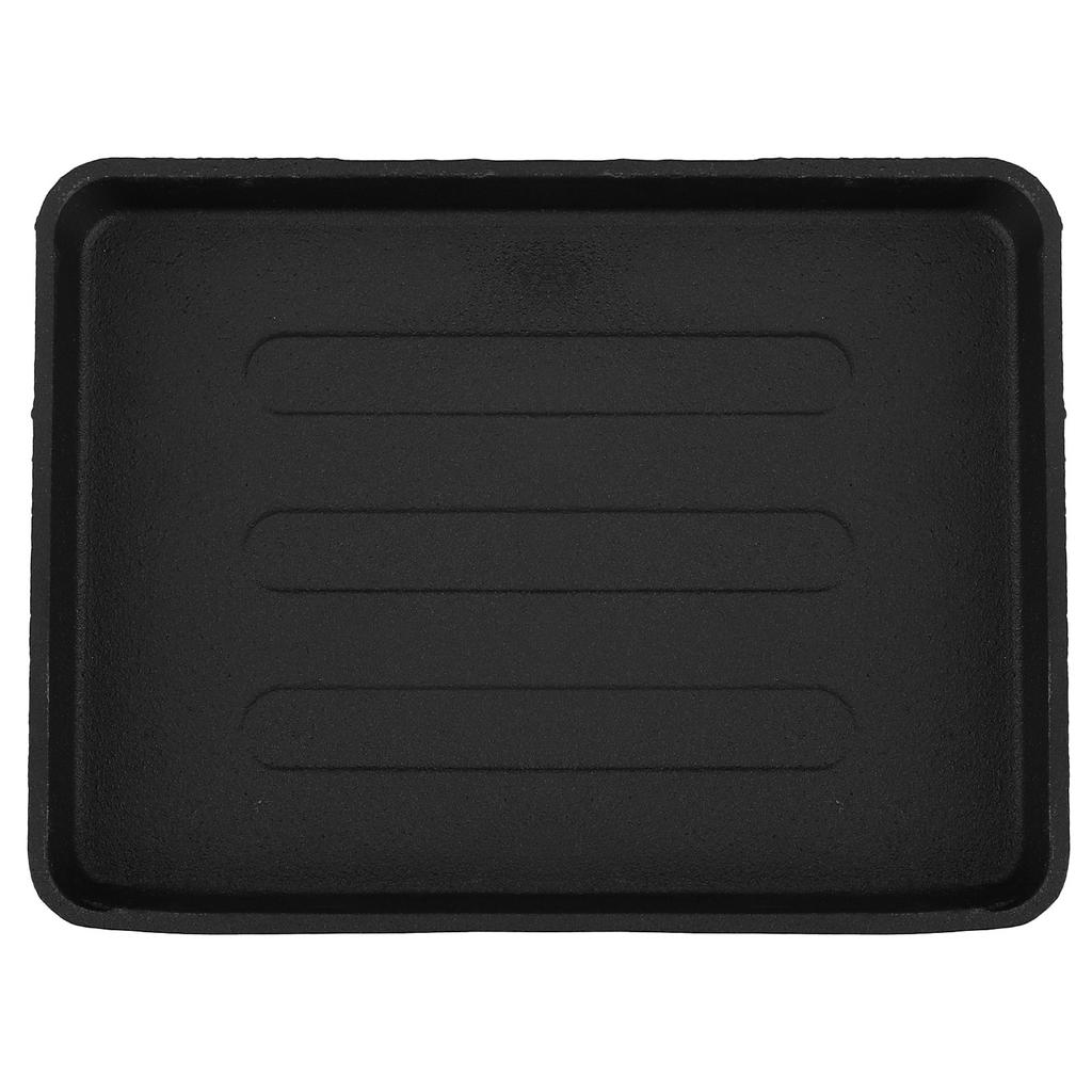 Thickened Iron Teppanyaki Pan Large Barbecue Grill Plate for Steak Vegetables Fish Cast Iron Bbq Roasting Tool Outdoor Cooking
