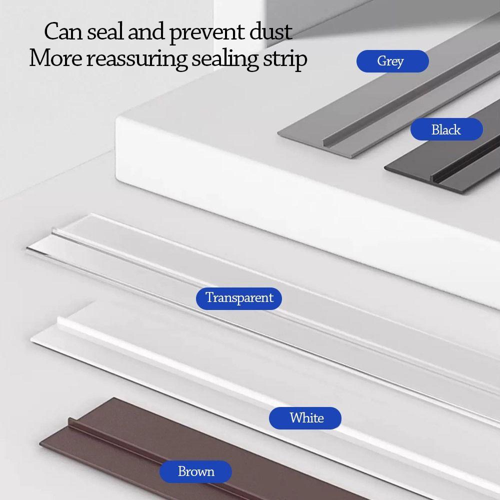 New Self-Adhesive Cabinet Door Dust Strips 2.8M TPE Dust-proof Strip Seal Strip Insect-proof