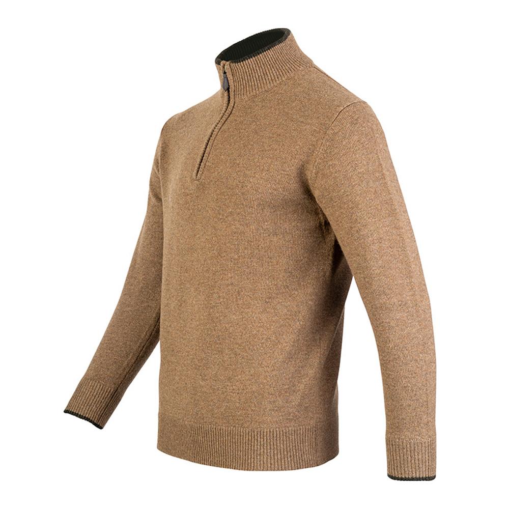 Jack Pyke Herren Ashcombe Lammwolle Half-Zip Pullover