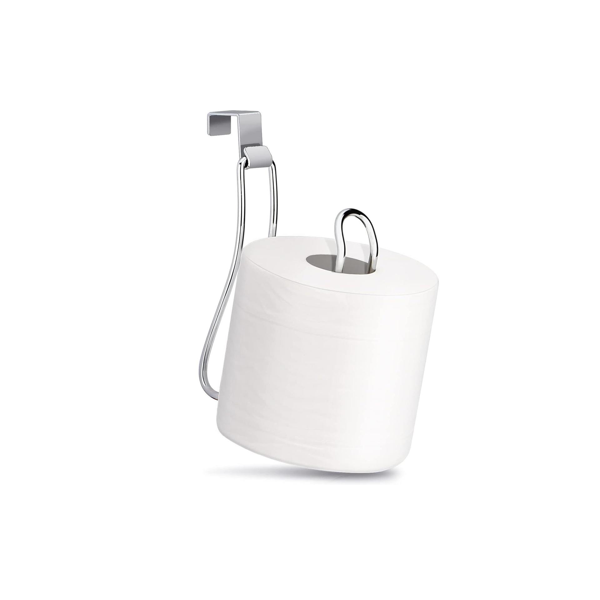 

Настенный держатель для туалетной бумаги, металлический держатель для рулонов туалетной бумаги Silver серебряный