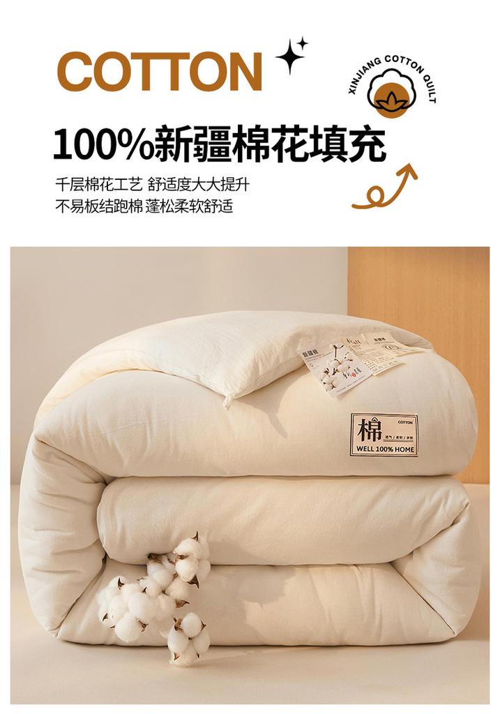 Xinjiang Cotton Quilt for Winter Warmth