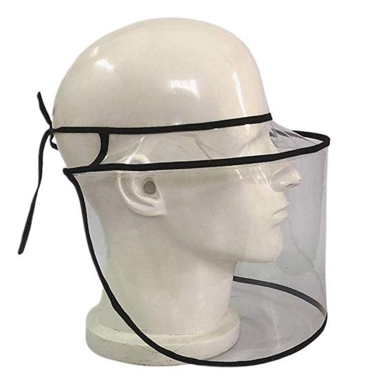 

Anti-saliva Dustproof Face Cover Mask Baseball Cap Detachable Protective Hat
