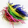Trendy Beach Sunscreen Hat Unisex Frayed Brim Woven Straw Sun Hat Outdoor Travel Pool Party Colorful Straw Hats