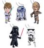 Star Wars Pla-pla Mascot [Set of 5 (Complete)] Gacha Capsule Toy