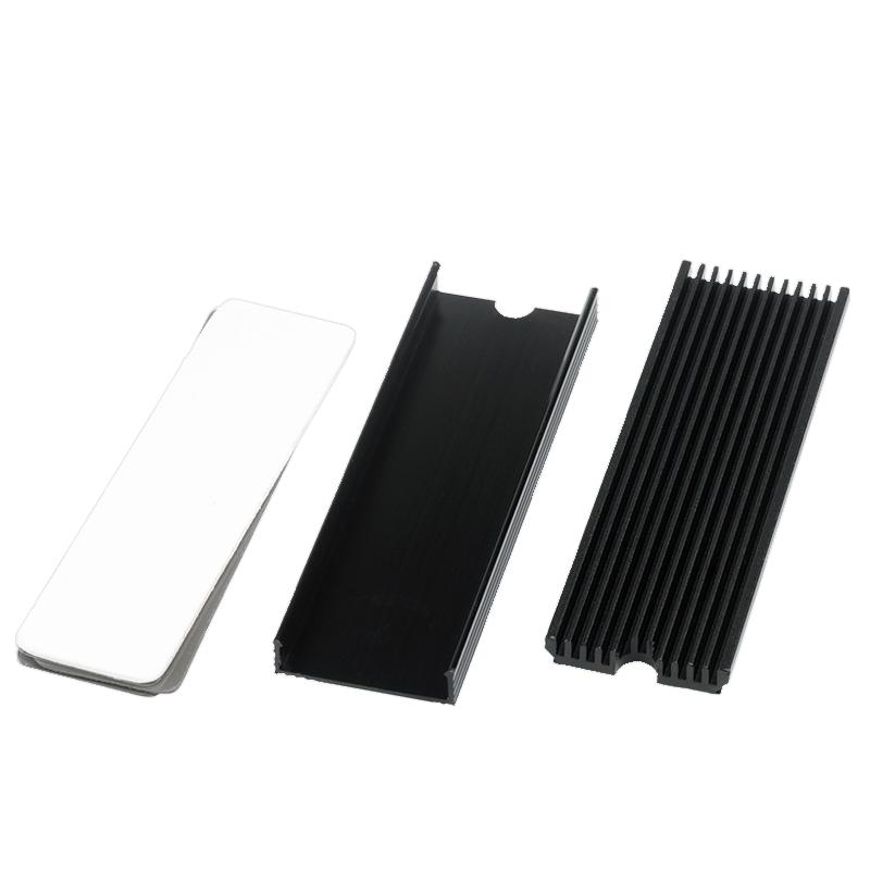 M.2 NVMe SSD Cooling Heat Sink with Thermal Pad Solid State Hard Disk Cooler Heat-resistance Computer Accessories for M.2 2280