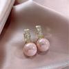 Elegant Freshwater Pearls Earrings for Women Craft In Sturdy Copper Materials Comfortable Designs for Any Occasion