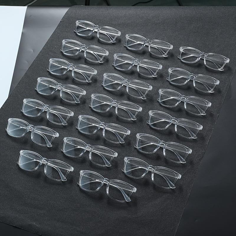 20 PCS Casual Square Frame Daily Glasses Fashion Anti-Blue Light Clear Glasses For Daily Office Reading Life