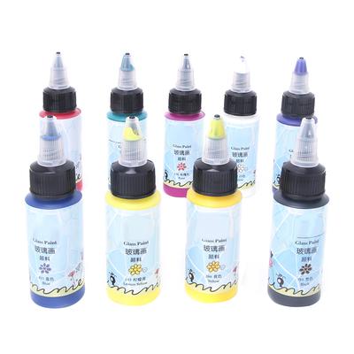 9 Colors Painting Paint Acrylic Paint Painting Pigment DIY Art Drawing SuppliesA7009 Glass Paint
