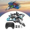 Foam Remote Control Airplane for Kids, 360° Rotating Portable RC Glider Park, Garden, Adults