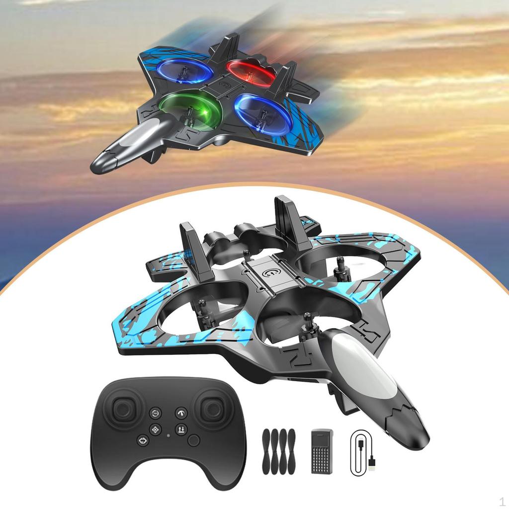 Foam Remote Control Airplane for Kids, 360° Rotating Portable RC Glider Park, Garden, Adults