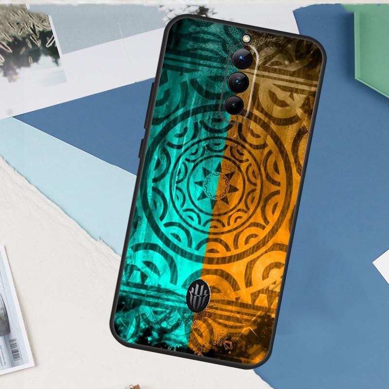 Maori Samoan Polynesian Tribal For Nubia Red Magic 10 Pro Plus 6 7 Pro 6S 7S 5G 6R RedMagic 9 8 8S 9S Pro Plus Phone Case