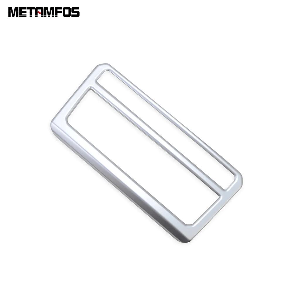 For VW Volkswagen T-cross Tcross - 2024 Air Condition Switch Button Panel Cover Trim Carbon Fiber Interior Accessories