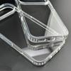 Luxury Transparent Shockproof Armor Case For iPhone 17 Air 16 14 13 12 11 17 Pro Max Plus X XR 8 7 16E Phone Clear Soft Cover