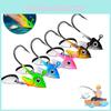 Isca de Pesca Proberos Jig018 Com Cabeça de Chumbo e Peso de Peixe Macio 7g 10g 15g Ideal Para Pesca de Fundo na América do Norte