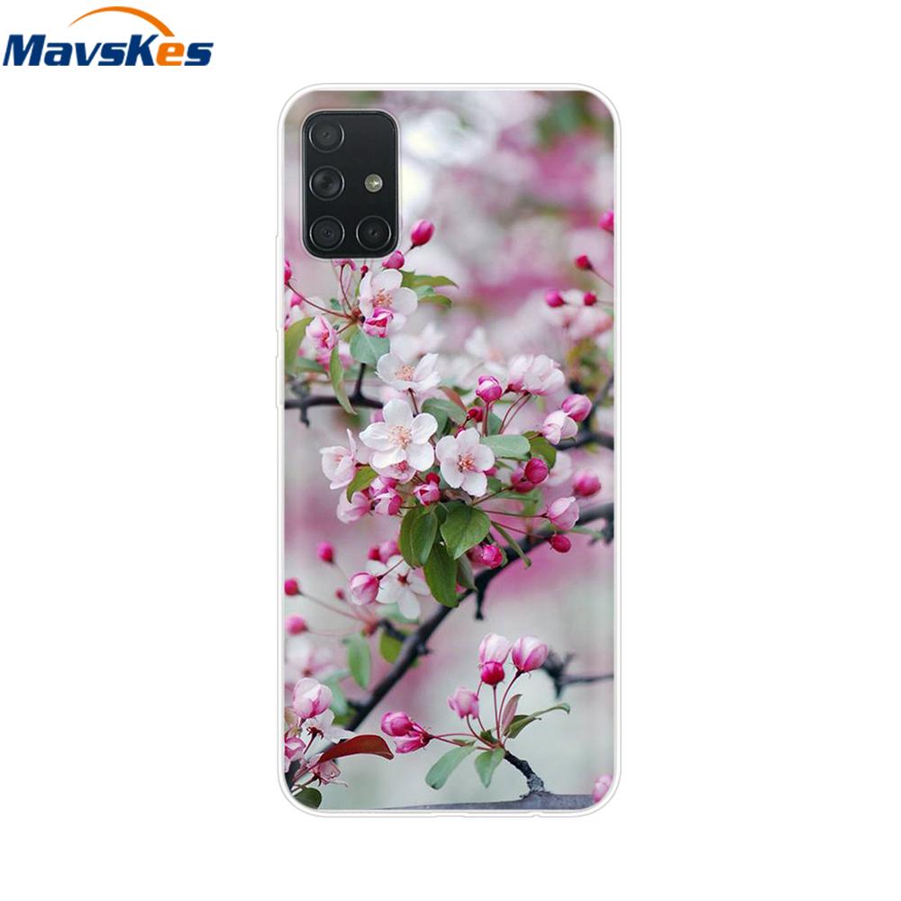 For Samsung Galaxy A51 Case Silicon Transparent Back Cover Phone Case for Samsung Galaxy A71 SM-A715F A515F A 51 71 Cover Fundas