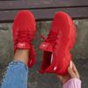 Red Sneakers For Women Shoes Flying Slip On Breathable Mesh Sneakers Woman Spring New Lightweight Tennis Sports Ladies Casual