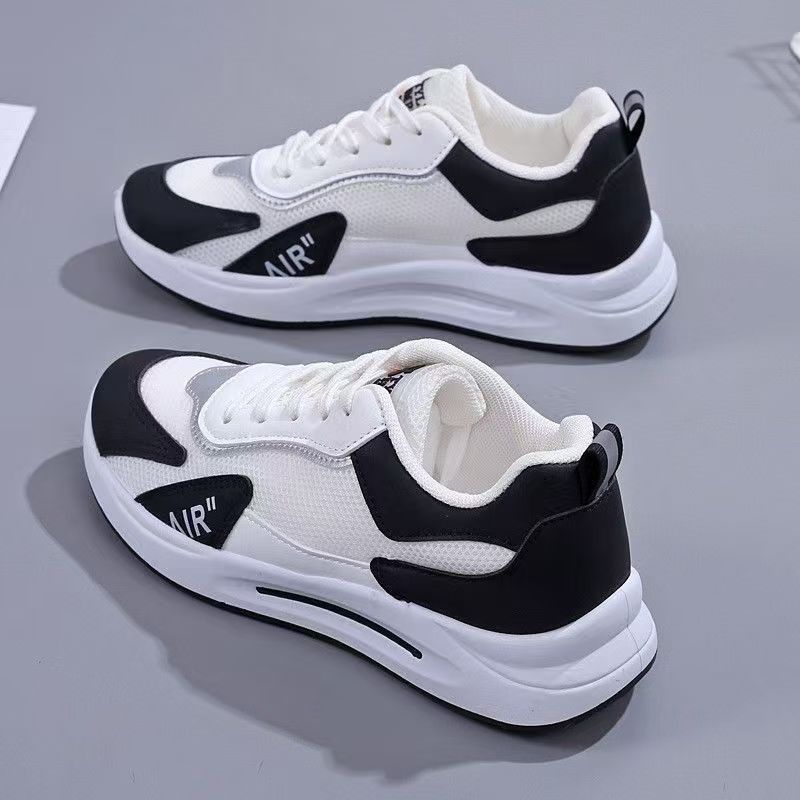 Summer platform casual shoes breathable sports shoes mesh student running shoes