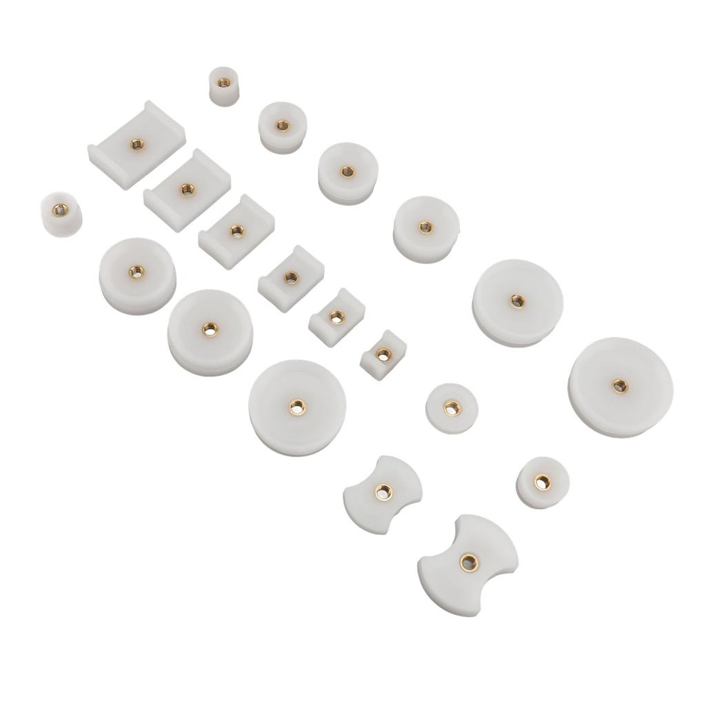 20pcs Watch Case Press Die Kit Watch Case Back Nylon Fitting Dies Set Professional Watch Repair Tool for Watchmakers
