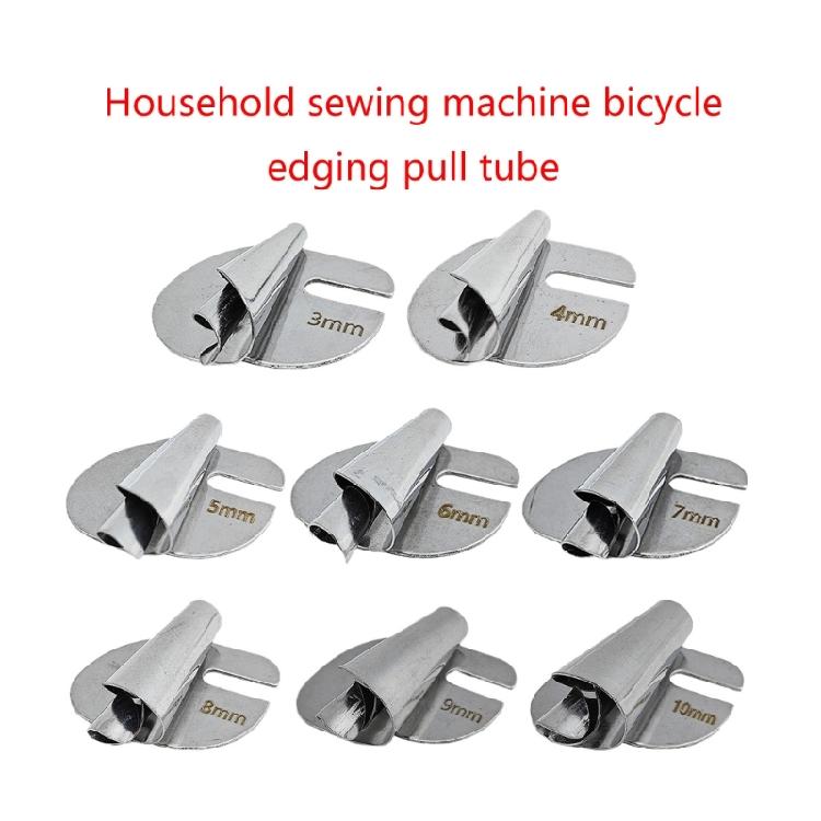 8x/Set Sewing Rolled Hemmer Foot Set 3mm-10mm Sewing Supplies for Industrial