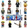 Set aus 15 One Piece Piraten-Bausteinen Chopper Luffy Zoro Robin Franky und mehr!