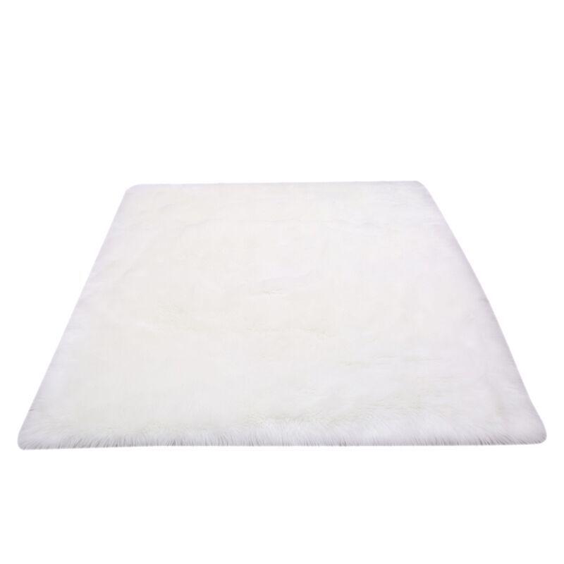 Australian Imitation Wool Long Pile Rug for Living Room, Bedroom, or Bay Window