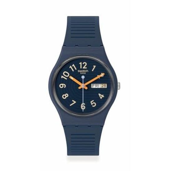 Swatch wristwatch TRENDY LINES NIGHT SO28I700 blue