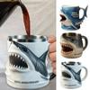 1Pc Rare Jaws 50th Anniversary 3D Mug Film Memorabilia Beer Coffee Cup Promo Gift
