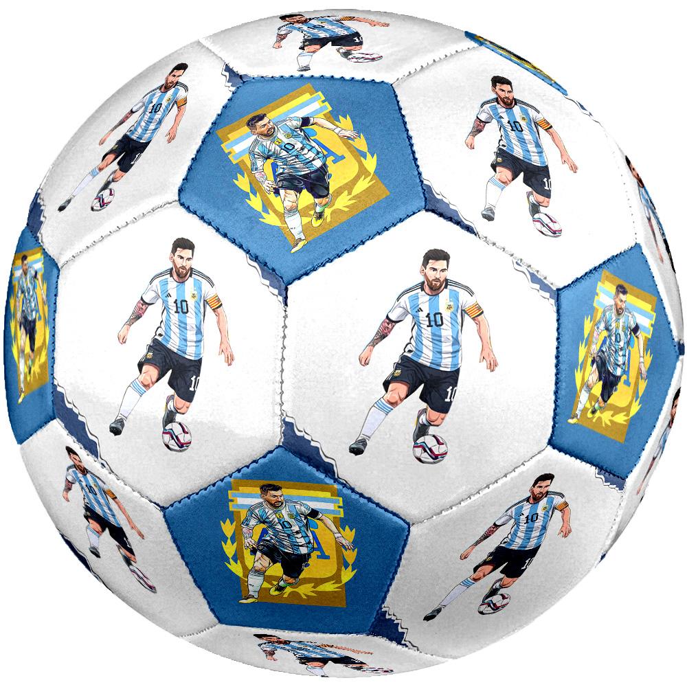 Leo Messi: Iconic Football Legend Size 5 Football Machine Sewn Indoor/Outdoor Universal Football Surprise Collection Gift