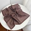 Korean Version of Polka Dot Pure Cotton Small Square Scarf Women's Summer Versatile Neck Protection Silk Scarf Sunscreen Scarf Multi-functional 