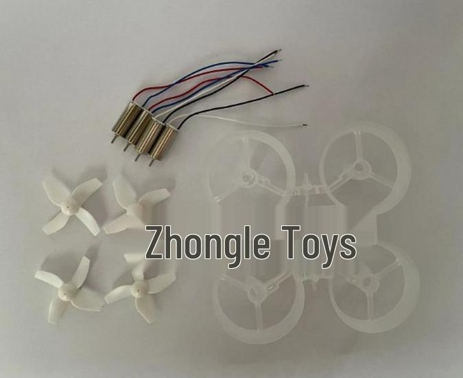 JJRC H36 Mini Uzaktan Kumandalı Drone: Orijinal Motor, Pervane ve Şasi Aksesuarlarına Sahip Dört Rotorlu Helikopter