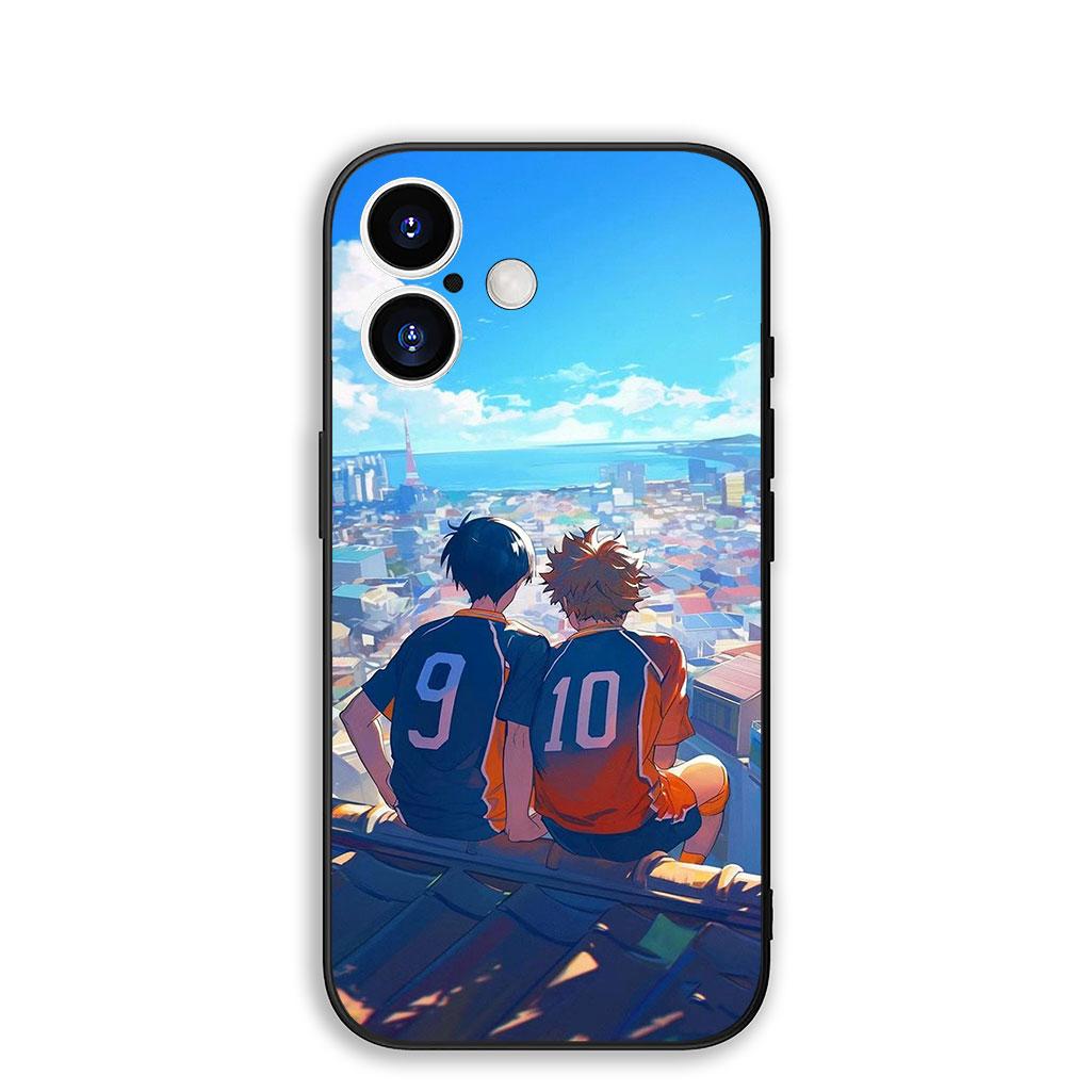 

Cover for Apple iPhone 16 15 14 11 Pro Max 6 7 8 Plus + SE2 SE3 SE 2022 2020 8+ Phone Case Toru Oikawa Haikyuu Shoyo Hinata iPhone SE 2022