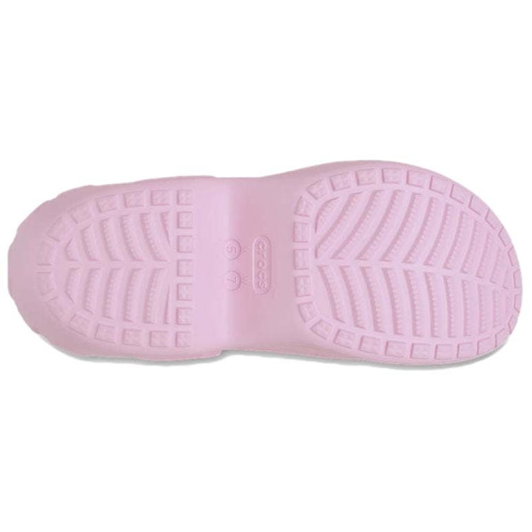 Crocs Bella Clog Eva Zuecos de Moda Versátiles Zuecos de Mujer Rosa 210062-6GD