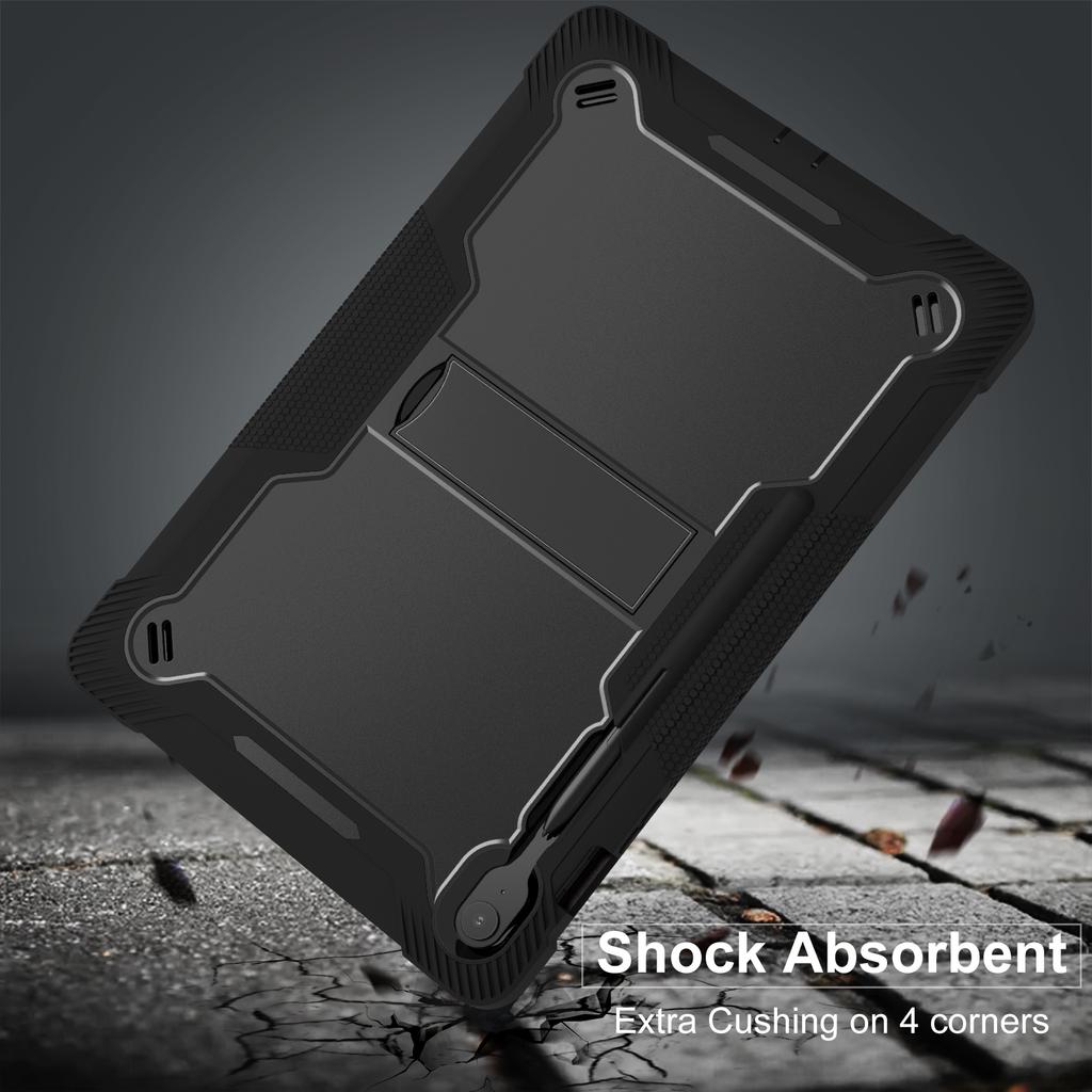 S10 FE + 13,1" Armor Kids Hülle für Samsung Galaxy S10 FE Plus 13,1 Zoll SM-X620 SM-X626B Tablet Funda Ständer Tablet-Abdeckung