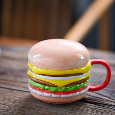 Tasse en Céramique de Haute Valeur avec Couvercle Tasse à Eau pour Maison Bureau Tasse à Lait Personnalisée pour Petit-Déjeuner Tasse à Café
