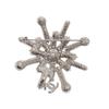 CHANEL  Brooch Silver metal Women