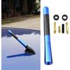Autoantenne 12cm Carbon Fiber Kurze Radioantenne Universal Autoantenne Dachantenne Radiosignalantenne